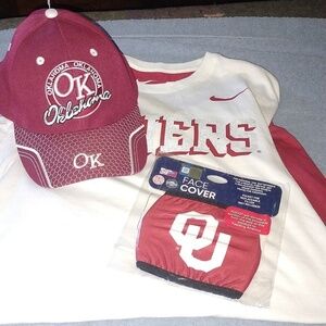 Nike Dry Fit Oklahoma Sooners shirt Lot